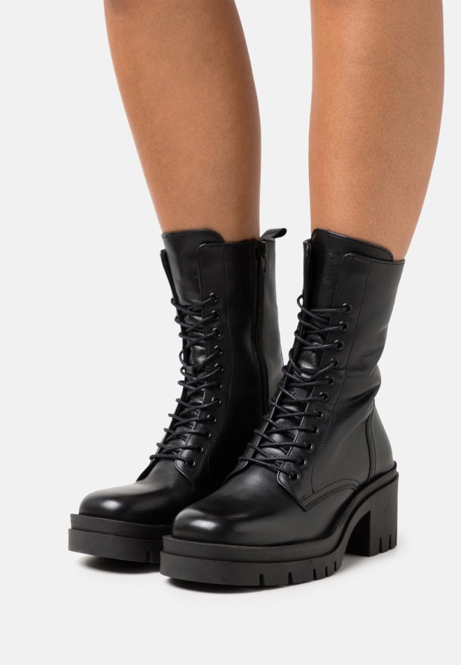 Gabour | Bottines à Lacets Exclusives Cognac